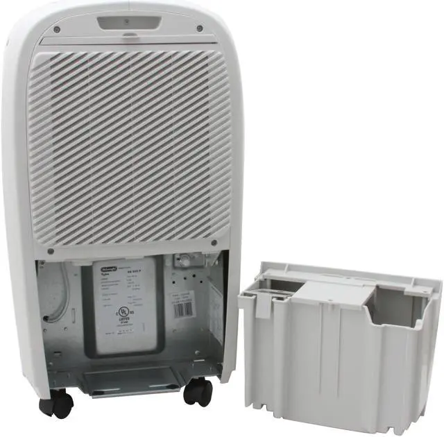 Alt view image 6 of 10 - Delonghi DE500P Energy Star Approved Dehumidifier White