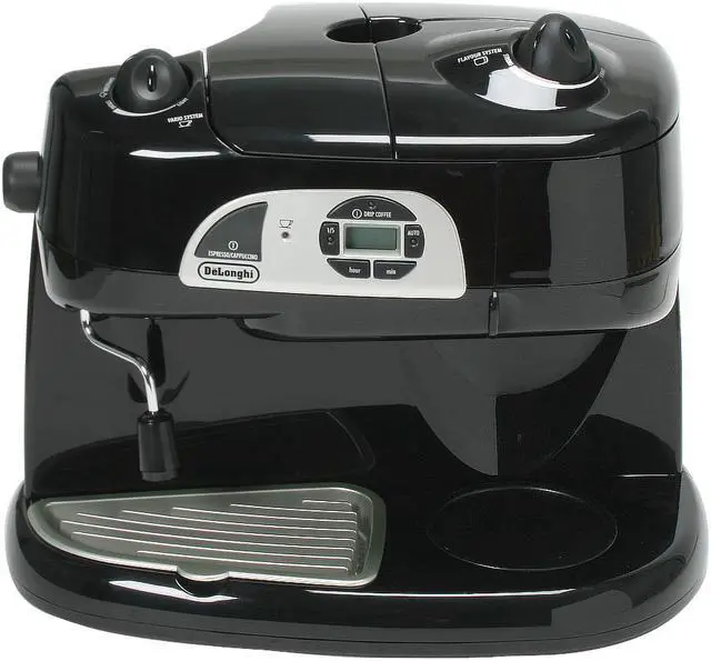 Alt view image 3 of 14 - DeLonghi BCO120T Coffee and Espresso Maker Black