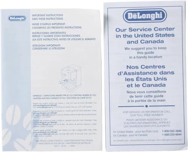 Alt view image 13 of 14 - DeLonghi DeLonghi EC155