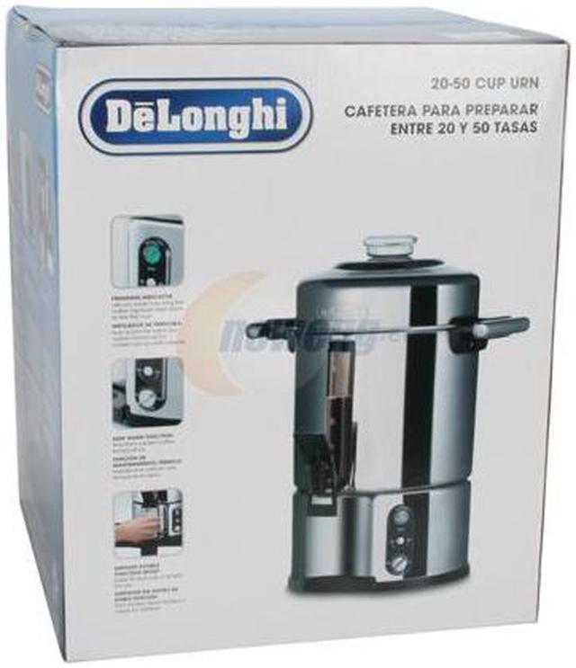 DeLonghi DCU500T Ultimate Coffee Maker 50-Cup Capacity Stainless