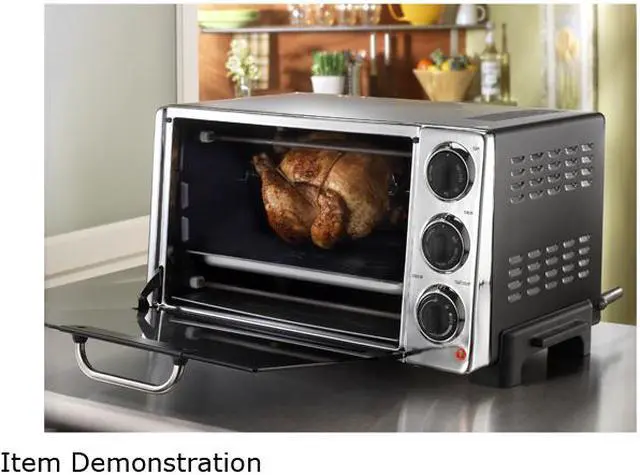 Alt view image 2 of 13 - DeLonghi RO2058 Silver Convection Oven with Rotisserie