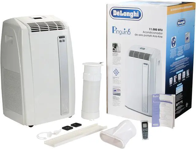 Alt view image 6 of 6 - DeLonghi PAC A110 11,000 Cooling Capacity (BTU) Portable Air Conditioner