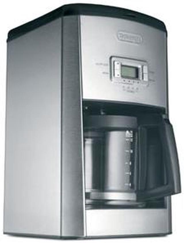 DeLonghi DC414T Black Stainless Steel 14 Cup Programmable Glass