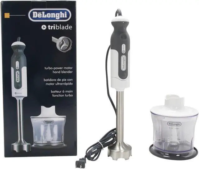 Alt view image 5 of 5 - DeLonghi DHB716 White Triblade Hand Blender