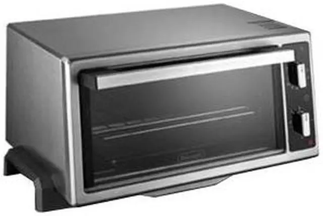 Alt view image 2 of 2 - DeLonghi EO420 Stainless Steel 4-Slice Toaster Oven