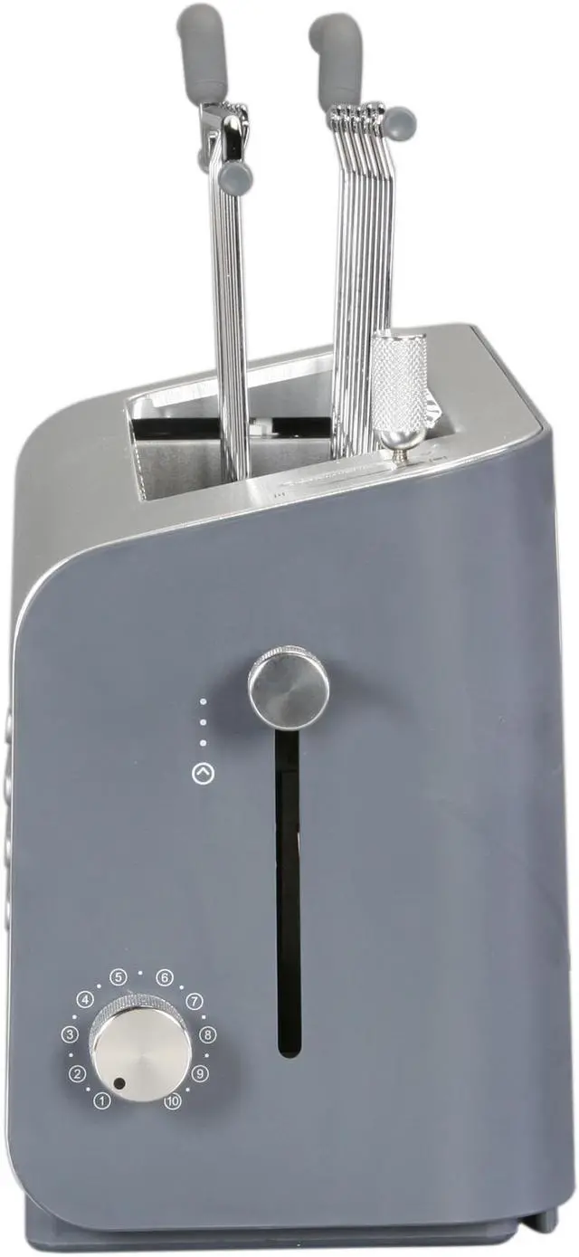 Alt view image 5 of 7 - DeLonghi DTT312 Silver 2-Slice Adjustable Toaster