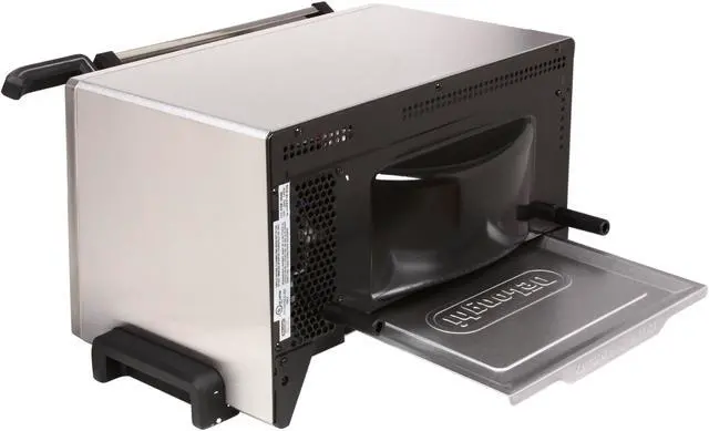 Alt view image 7 of 8 - DeLonghi EOP2046 Silver Toaster Oven