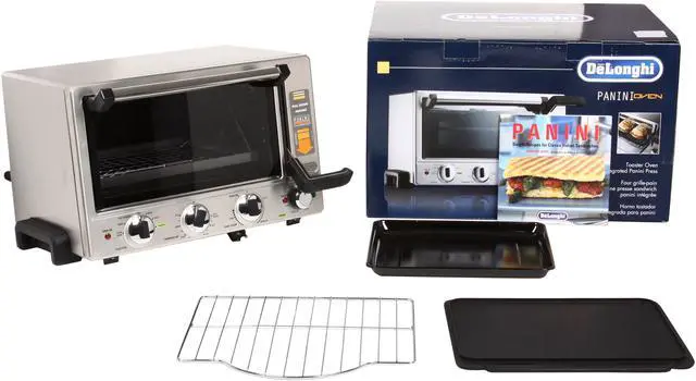 Alt view image 8 of 8 - DeLonghi EOP2046 Silver Toaster Oven