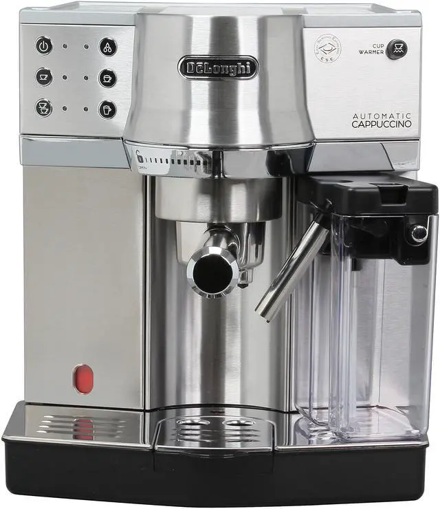 Alt view image 2 of 6 - DeLonghi EC860 15 Bar Pump Driven Machine Silver