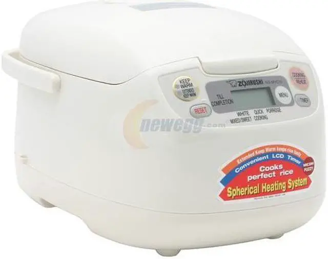 Alt view image 2 of 8 - ZOJIRUSHI NS-MYC10 White 5.5 cups Rice Cooker