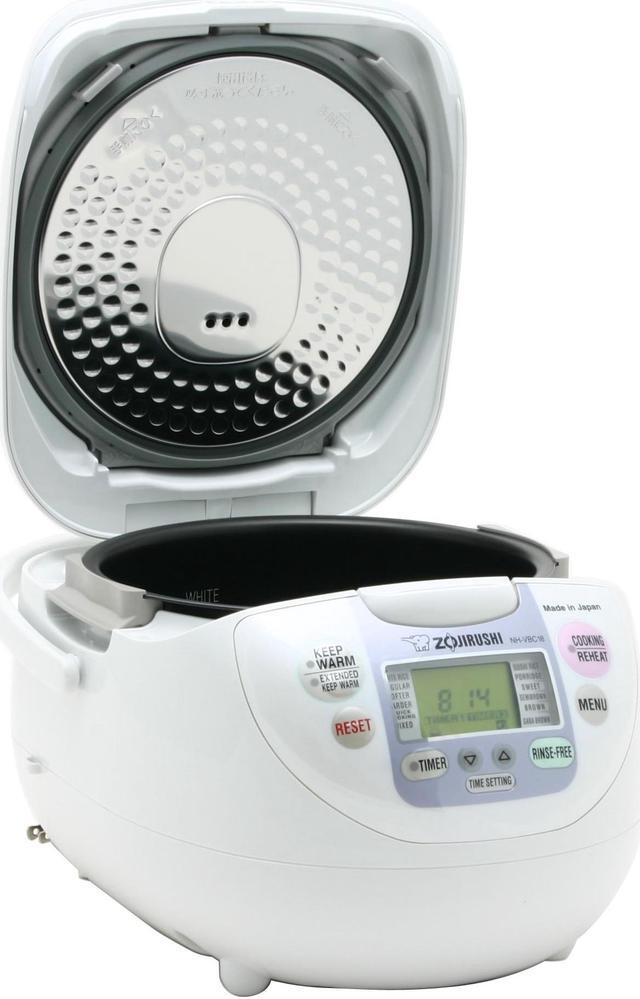 Alt view image 5 of 7 - ZOJIRUSHI NH-VBC18 White Rice Cooker