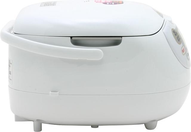 ZOJIRUSHI NS-ZCC18 Premium White Neuro Fuzzy 10 cups 1000W Rice Cooker &  Warmer 