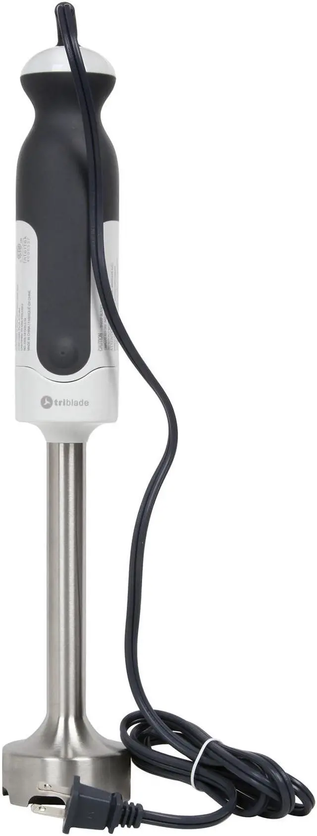 Alt view image 4 of 6 - DeLonghi DHB719 Triblade Variable Speed Hand Blender Variable/Pulse
