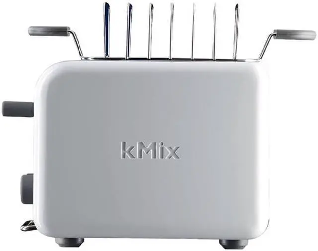 Alt view image 2 of 2 - DeLonghi DTT02WH White kMix 2-Slice Toaster