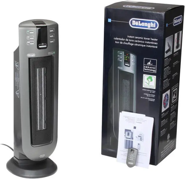 Alt view image 6 of 6 - Delonghi TCH7090ERD 1500W Tower Heater