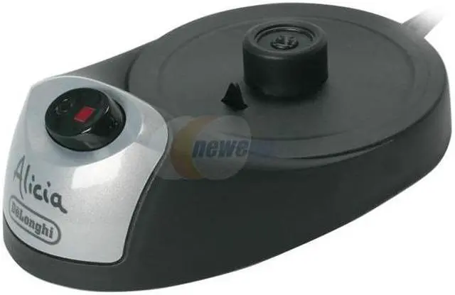 Alt view image 9 of 12 - DeLonghi EMK6 Electric Moka Espresso Maker Silver/Black