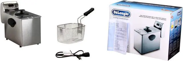 Alt view image 8 of 8 - DeLonghi D14427DZ Dual Zone Deep Fryer