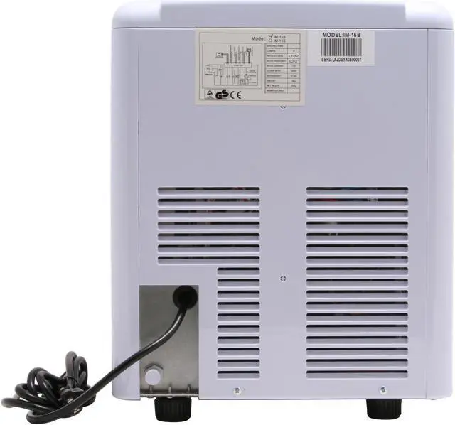Alt view image 6 of 8 - Whynter IM-15W SNO Portable Ice Maker - Frost Series