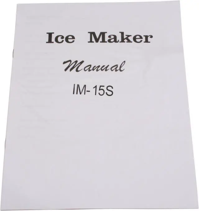 Alt view image 7 of 8 - Whynter IM-15W SNO Portable Ice Maker - Frost Series