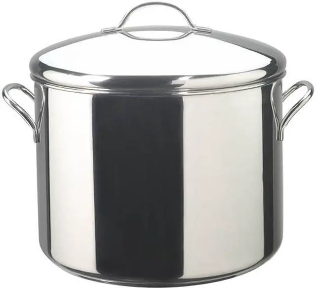 Main image of FARBERWARE 50009 Stainless Steel 16 Qt. 16 Quart Covered Stockpot