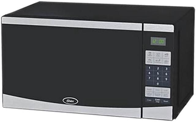 Best Buy: Oster 0.7 Cu. Ft. Compact Microwave Silver OGG3701