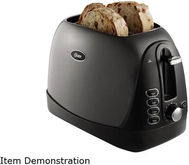 Alt view image 3 of 3 - OSTER TSSTTRJBG1-NP Gray Oster 2-Slice Toaster, Gray