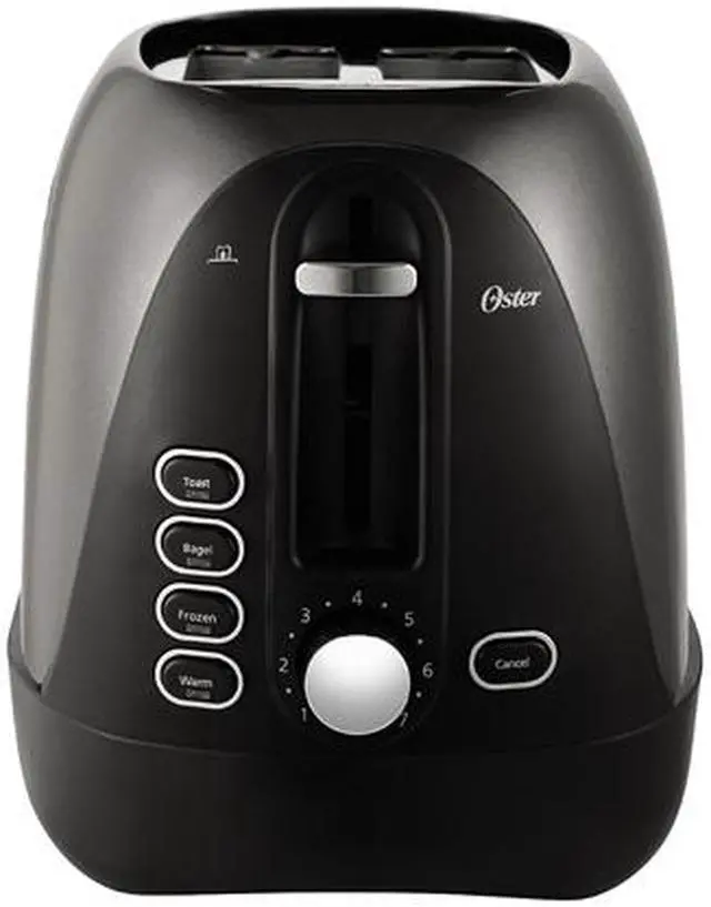 Alt view image 2 of 3 - OSTER TSSTTRJBG1-NP Gray Oster 2-Slice Toaster, Gray