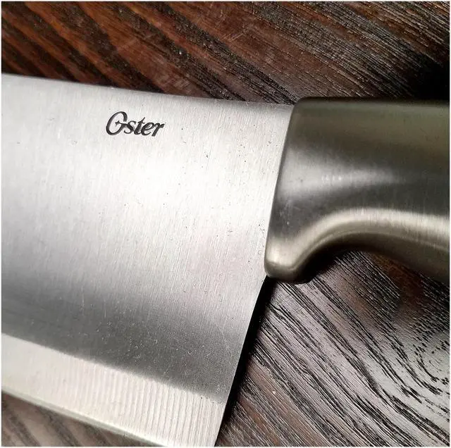 Alt view image 2 of 4 - Oster 91604.01 Baldwyn 6.25 Inch Stainless Steel Cleaver Knife
