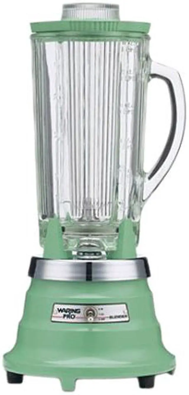 Main image of Waring Pro PBB212 Retro Green 40 oz. Jar Size Professional Food and Beverage Blender 2 speeds