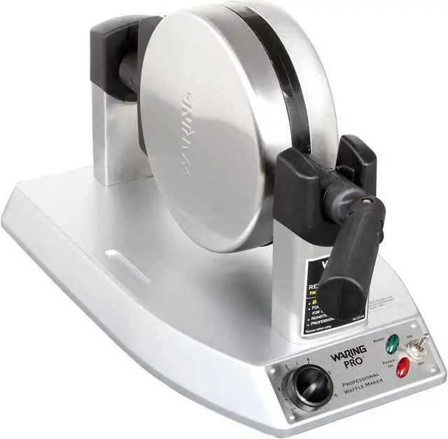 Alt view image 6 of 8 - Waring Pro WMK300A Brushed Stainless Professional Belgian Waffle Maker