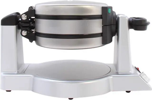 Alt view image 5 of 7 - Waring Pro WMK600 Stainless Steel Double Belgian-Waffle Maker