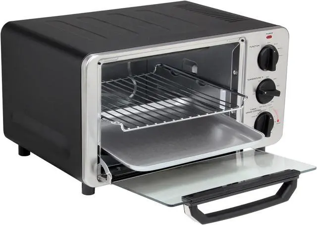 Alt view image 5 of 6 - Waring Pro WTO450 Black and Stainless Steel Professional Toaster Oven
