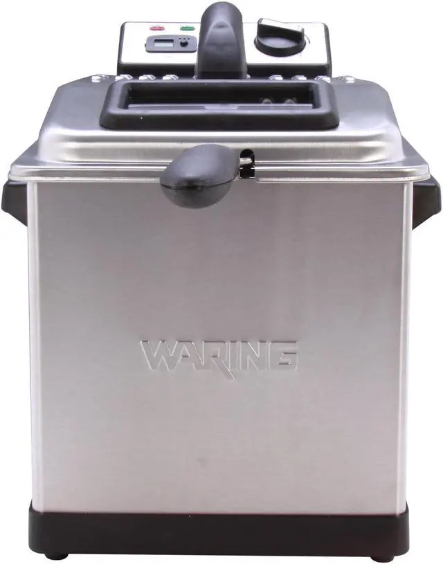 Alt view image 2 of 7 - Waring Pro DF175FR Digital Deep Fryer