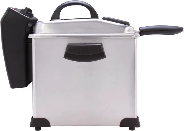 Alt view image 3 of 7 - Waring Pro DF175FR Digital Deep Fryer