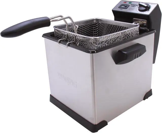 Alt view image 5 of 7 - Waring Pro DF175FR Digital Deep Fryer