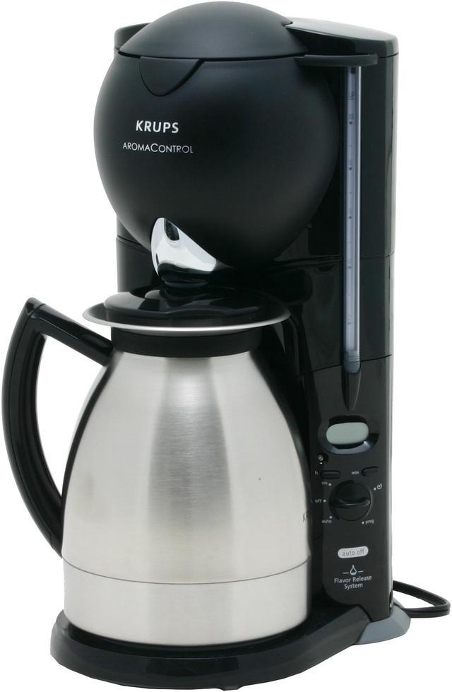Krups Fresh Aroma 10 Cup Coffee Maker Built in Bean Grinder F625