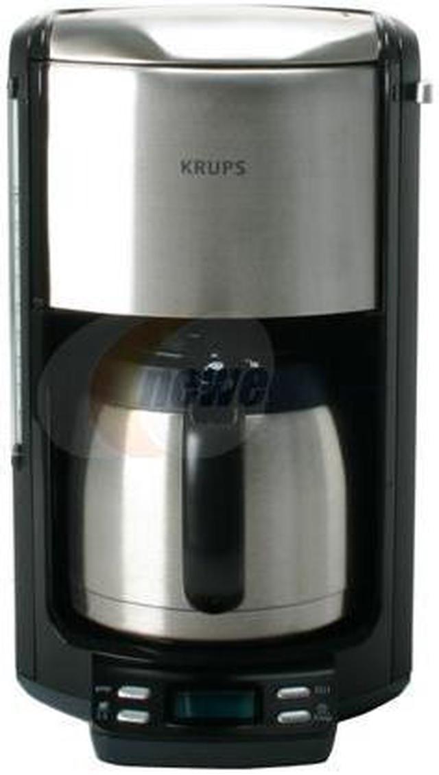 Krups stainless steel top coffee maker