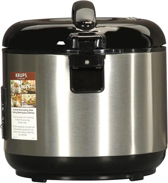 Alt view image 5 of 7 - KRUPS RK701150 Silver Rice Cooker