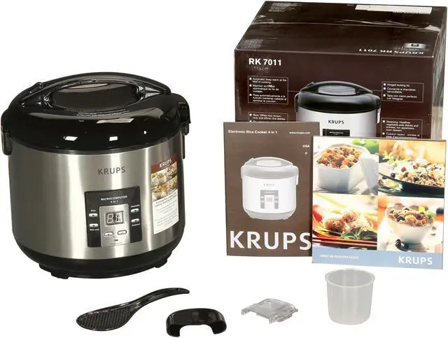 Alt view image 7 of 7 - KRUPS RK701150 Silver Rice Cooker