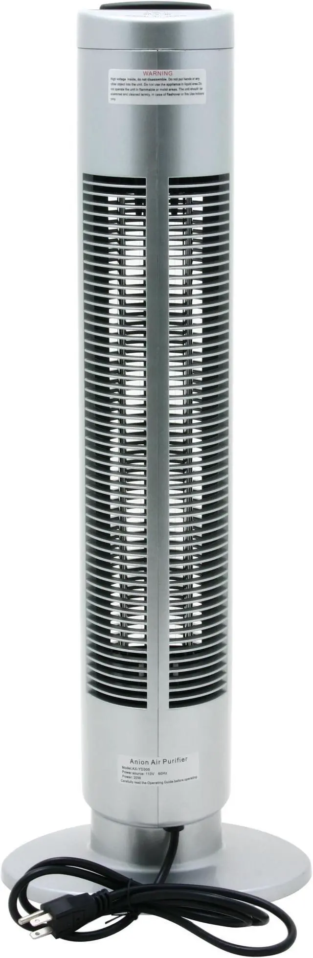 Alt view image 3 of 6 - etrend AX-YD305-SIL Silver ePureAir Silent Air Purifier