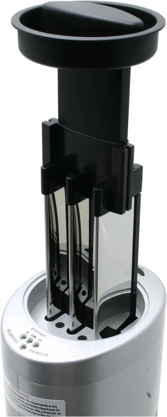 Alt view image 5 of 6 - etrend AX-YD305-SIL Silver ePureAir Silent Air Purifier
