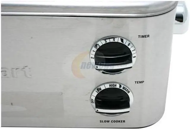 Alt view image 4 of 7 - Cuisinart CSC-650 Stainless Steel 6.5 Qt. 6.5 Quart Slow Cooker