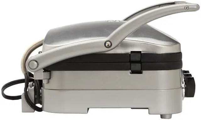 Alt view image 5 of 12 - Cuisinart GR-4N 5-in-1 Griddler, Silver, Black Dials