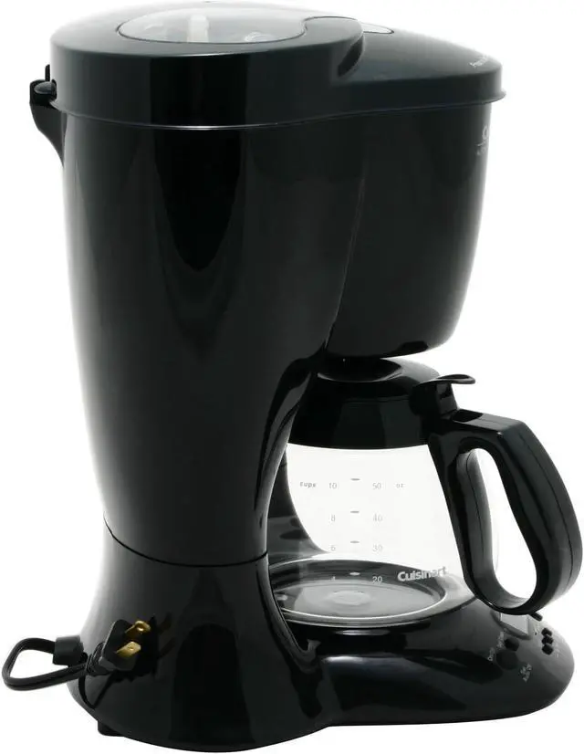 Alt view image 4 of 10 - Cuisinart DGB-300BK Black Grind and Brew 10-Cup Automatic Coffeemaker