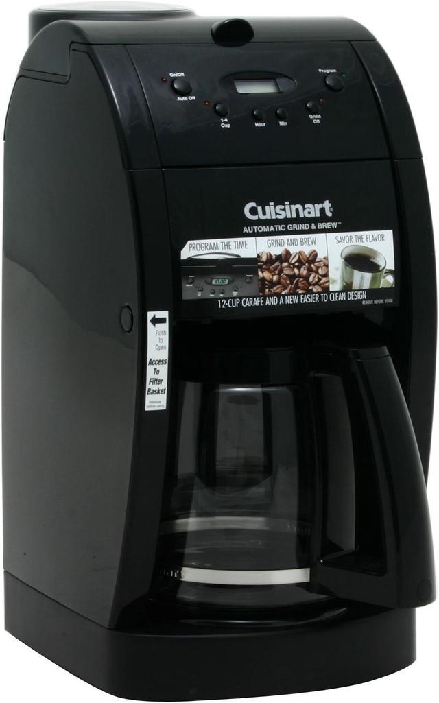 Cuisinart Grind Brew 12-Cup Automatic Coffeemaker - Black