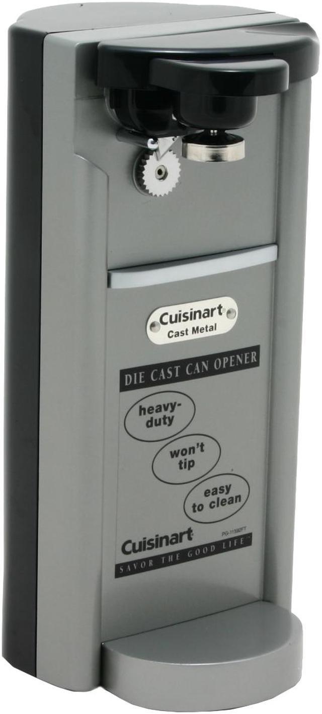 Cuisinart Die Cast Metal Electric Can Opener, DCO-24, Silver