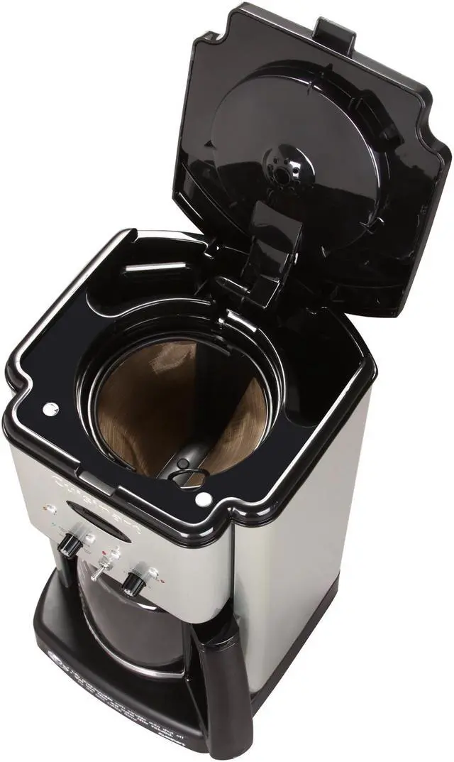 Alt view image 5 of 6 - Cuisinart DCC-1200 Brushed Stainless Brew Central 12-Cup Programmable Coffeemaker