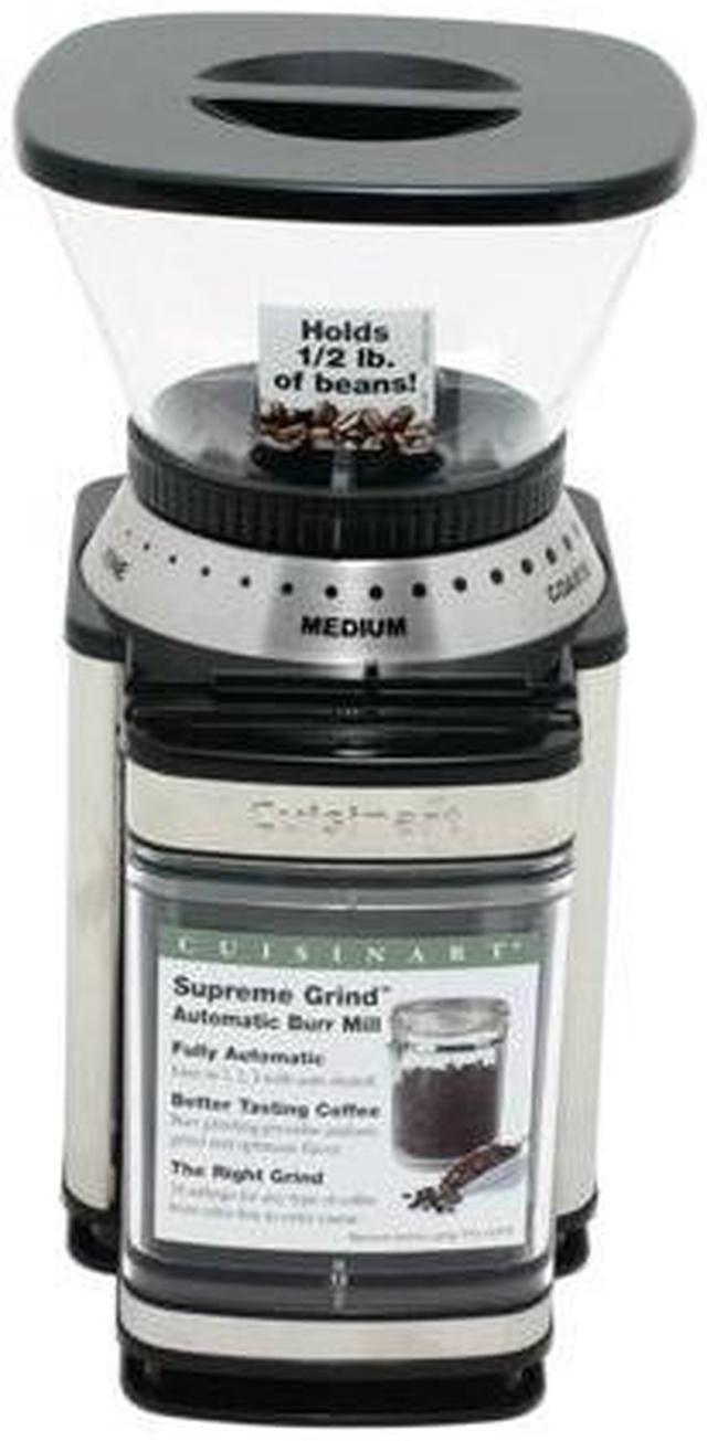 Cuisinart Supreme Grind Automatic Burr Mill Silver DBM-8P1 - Best Buy