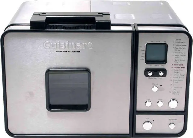 Alt view image 9 of 13 - Cuisinart CBK-200 2-Pound Convection Automatic Breadmaker