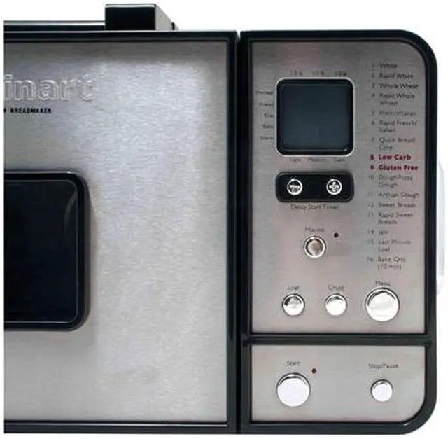Alt view image 10 of 13 - Cuisinart CBK-200 2-Pound Convection Automatic Breadmaker